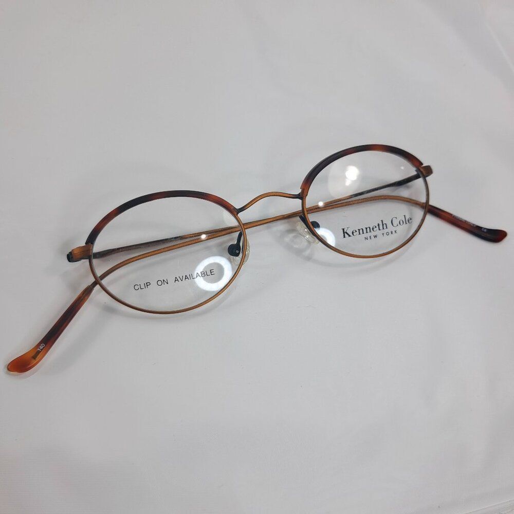 Kenneth Cole Eyeglasses Frames Undercover 120 dark Tortoise shell 43-20-140